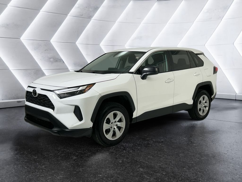Used 2024 White Toyota LE image 3