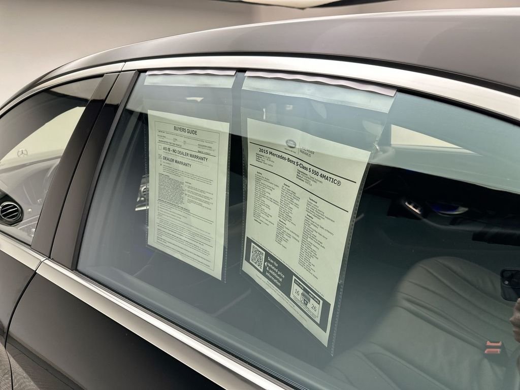 Used 2015 Black Mercedes-Benz S 550 image 32
