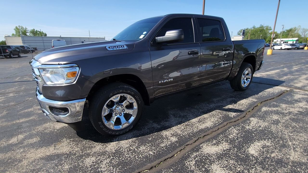 Used 2023 Granite Crystal Metallic Clearcoat Ram Big Horn image 4