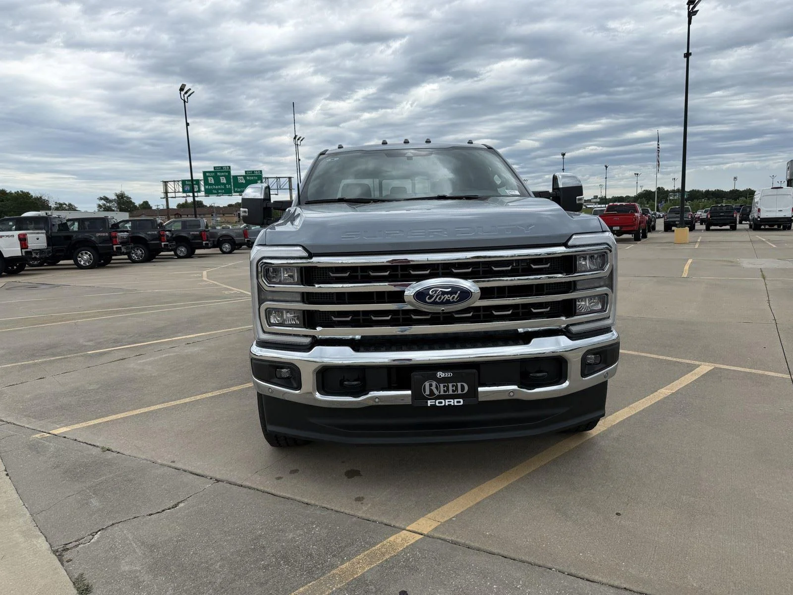 New 2026 Glacier Gray Metallic Tri-Coat Ford F-250® King Ranch® image 3
