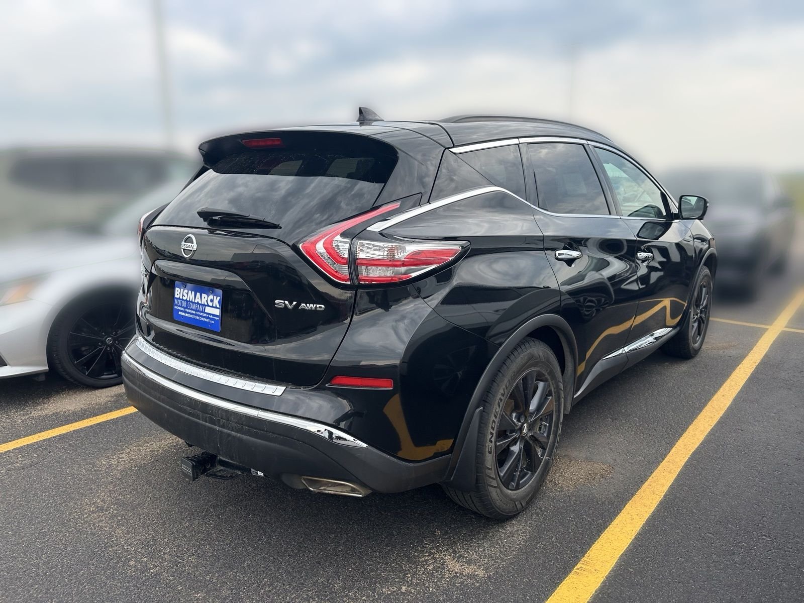 Used 2017 Black Nissan SV image 3