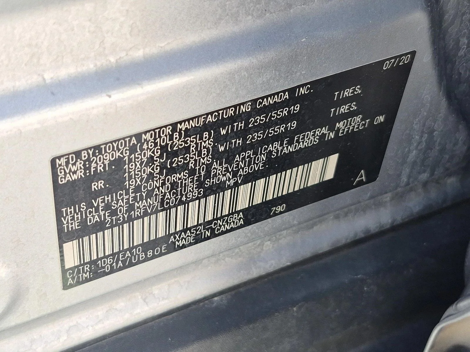 Used 2020 Silver Sky Metallic Toyota Limited image 25