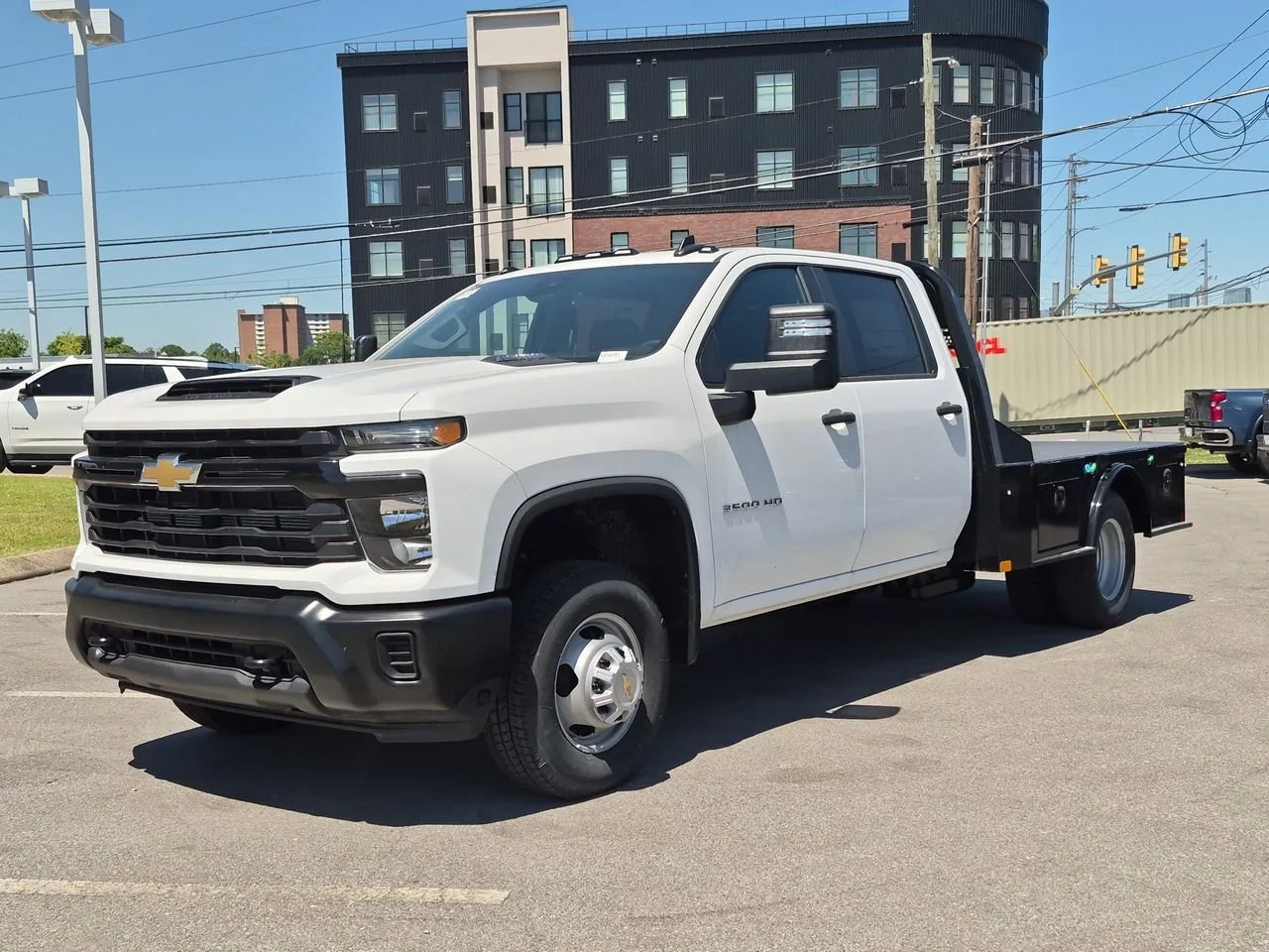 New 2025 Summit White Chevrolet Work Truck image 4