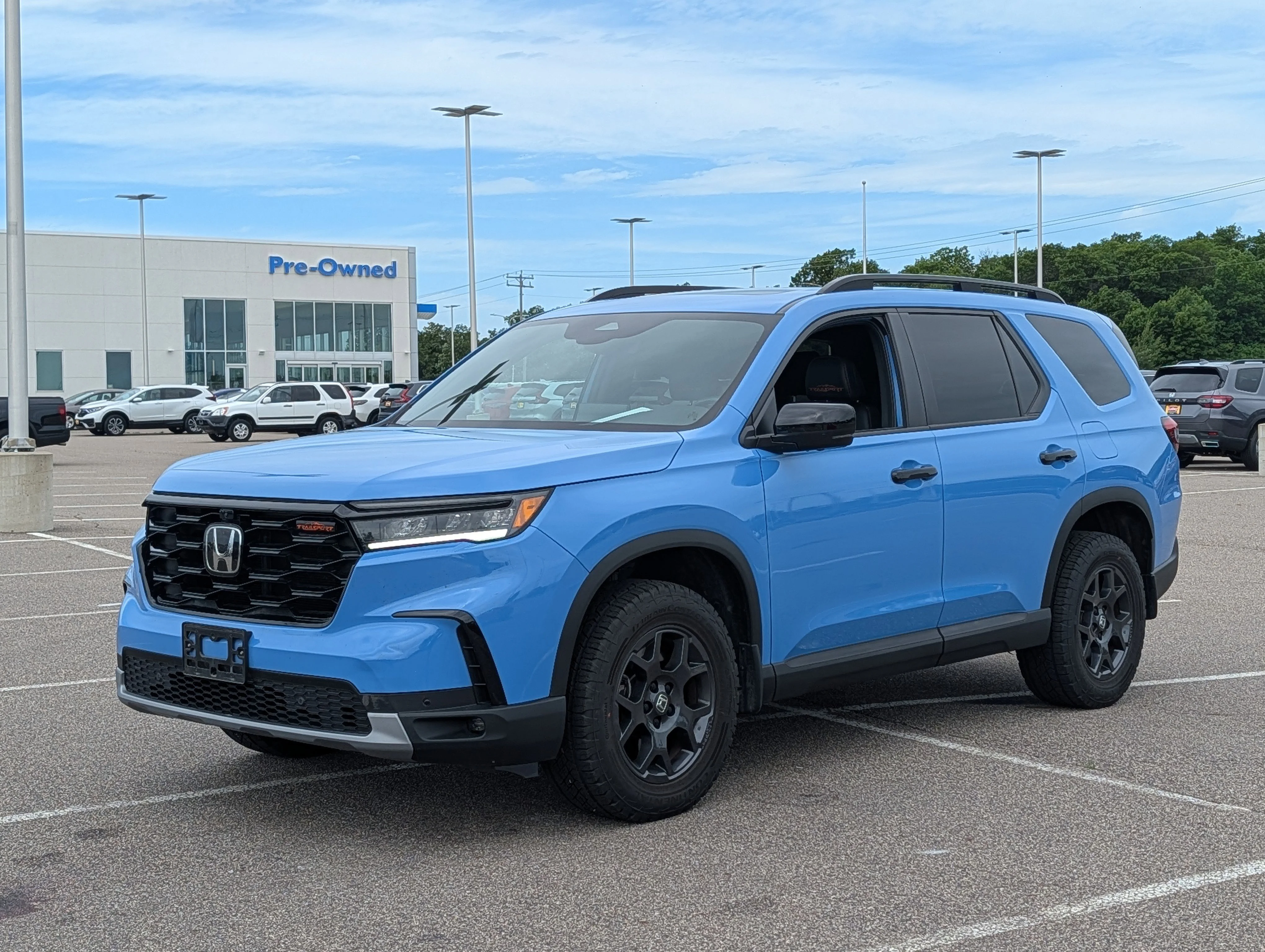 Used 2024 Honda Pilot TrailSport with VIN 5FNYG1H67RB049014 for sale in Waite Park, Minnesota