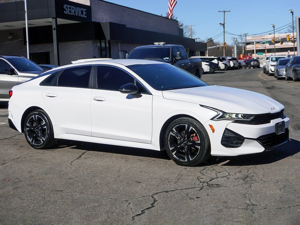 Used 2023 Kia K5 GT-Line with VIN 5XXG64J23PG181186 for sale in Riverdale, NJ