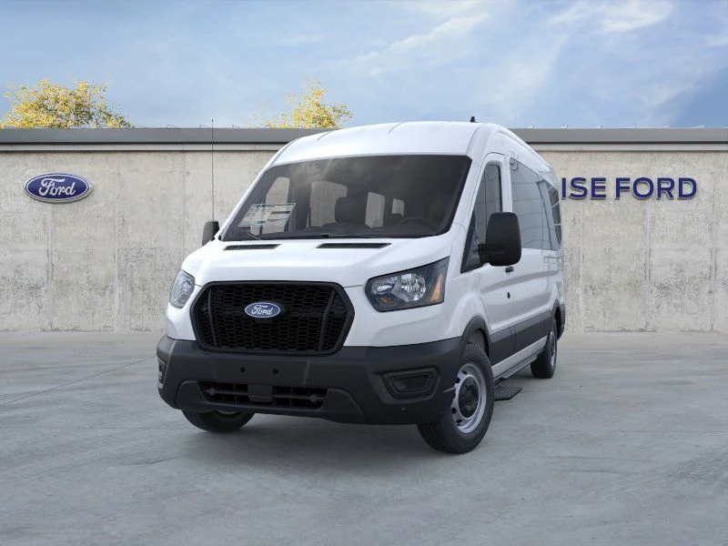 New 2026 Oxford White Ford Passenger Van XL image 2