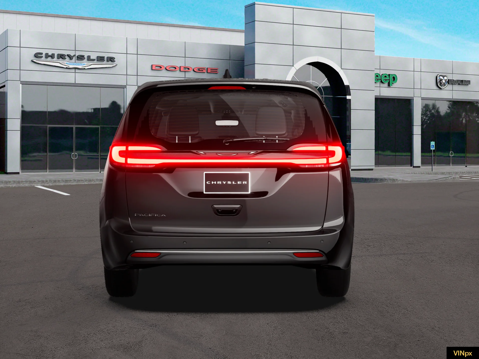 New 2027 Diamond Black Crystal Pearl-Coat Exterior Paint Chrysler Select image 6