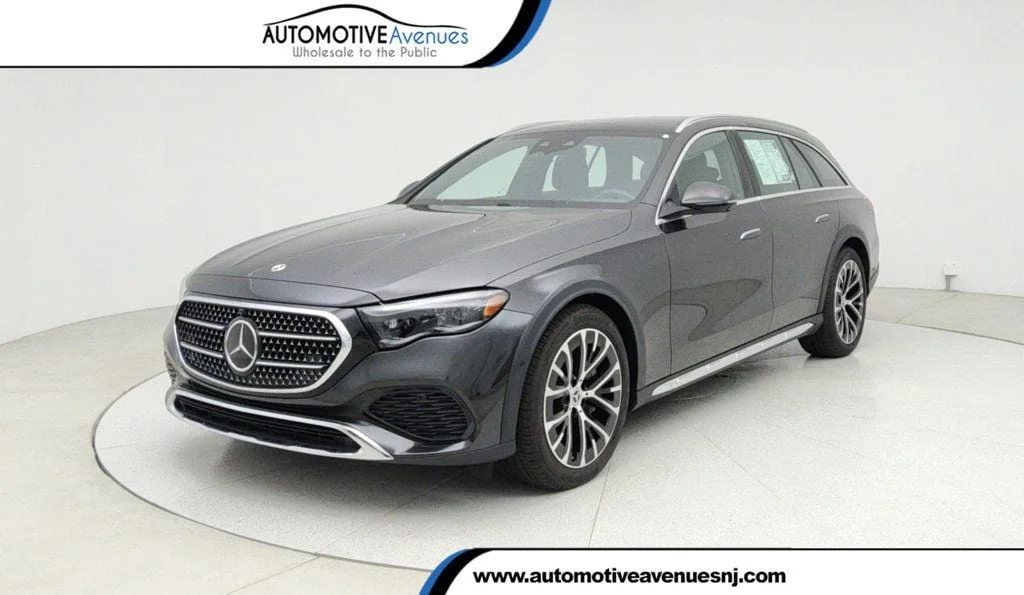 Used 2024 Graphite Grey Metallic Mercedes-Benz E 450 4MATIC® All-Terrain Wagon, Pinnacle w/ Multicontour Seating image 1