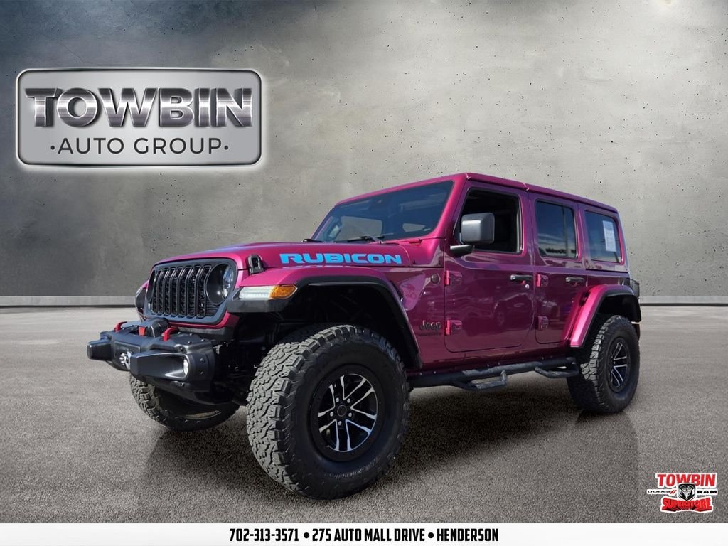 Used 2024 Red Jeep Rubicon X image 1