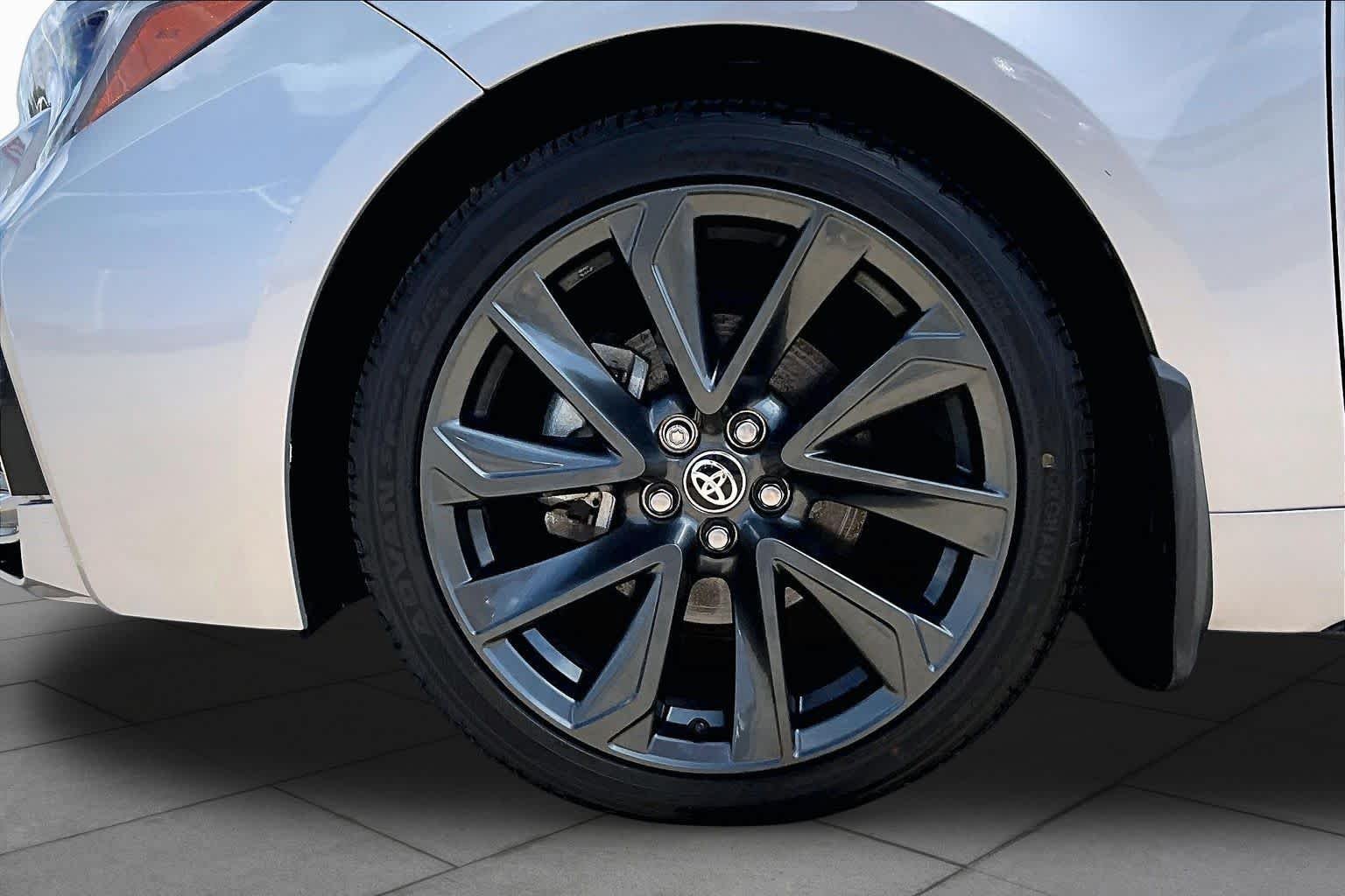 Used 2025 Classic Silver Metallic Toyota SE image 11
