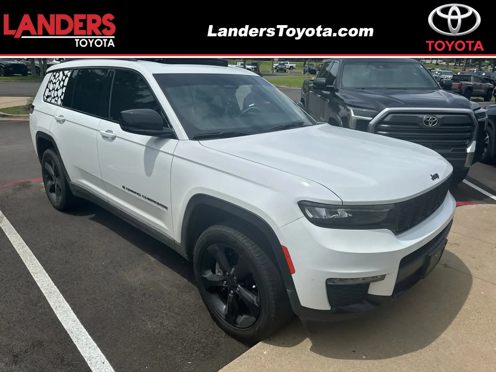 Used 2024 Bright White Clearcoat Jeep Limited image 1