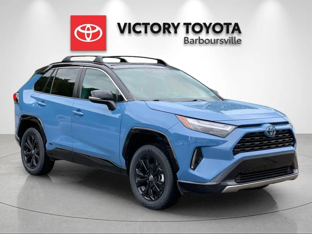 Used 2022 Blue Toyota XSE image 5