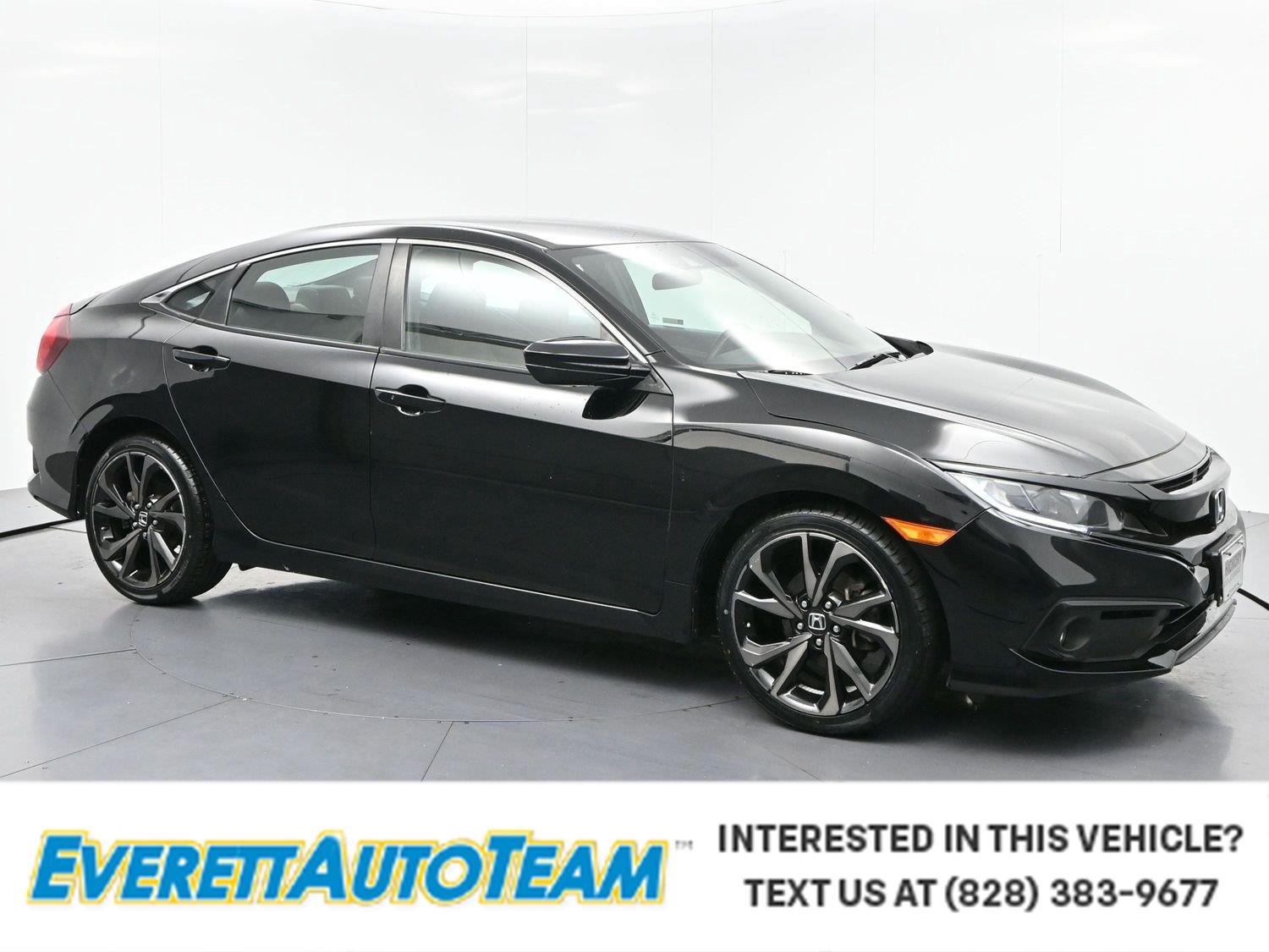 Used 2021 Crystal Black Pearl Honda Sport image 1