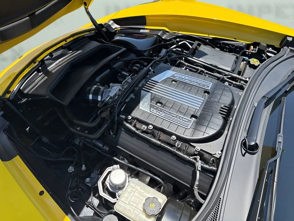 Used 2016 CORVETTE RACING YELLOW TINTCOAT Chevrolet Z06 2LZ image 11
