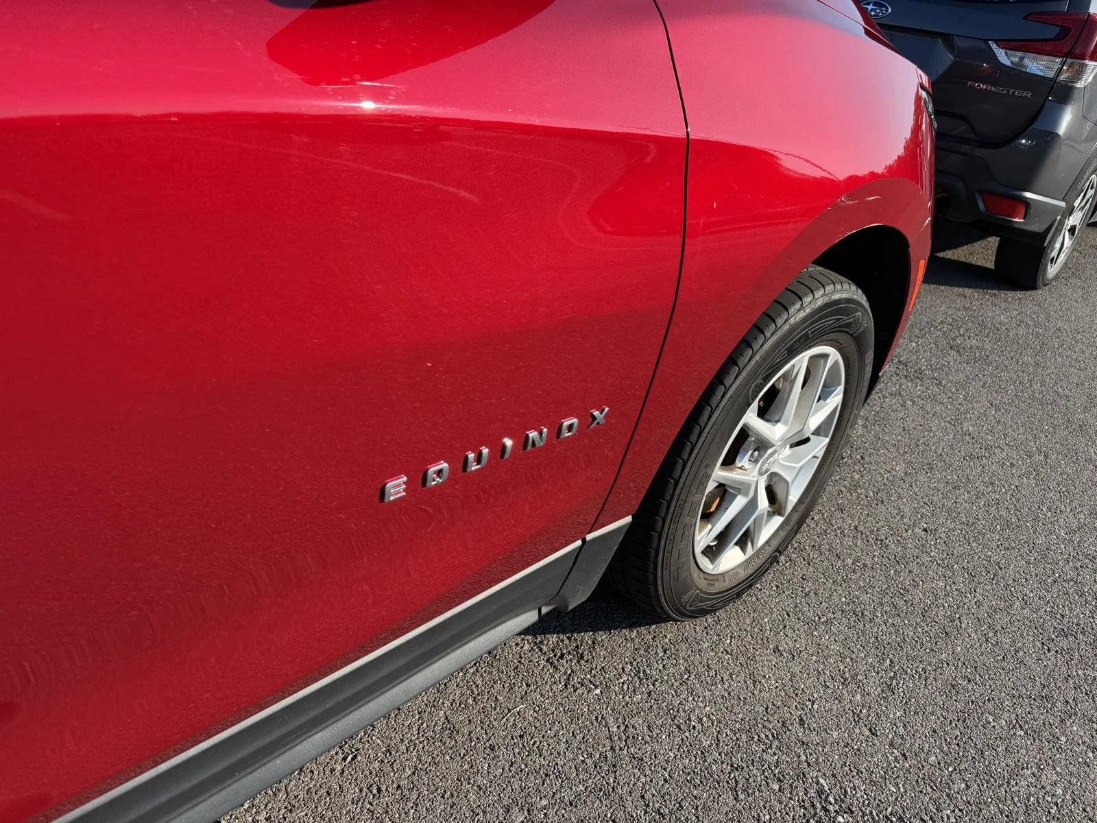 Used 2024 Radiant Red Tintcoat Chevrolet LT image 2