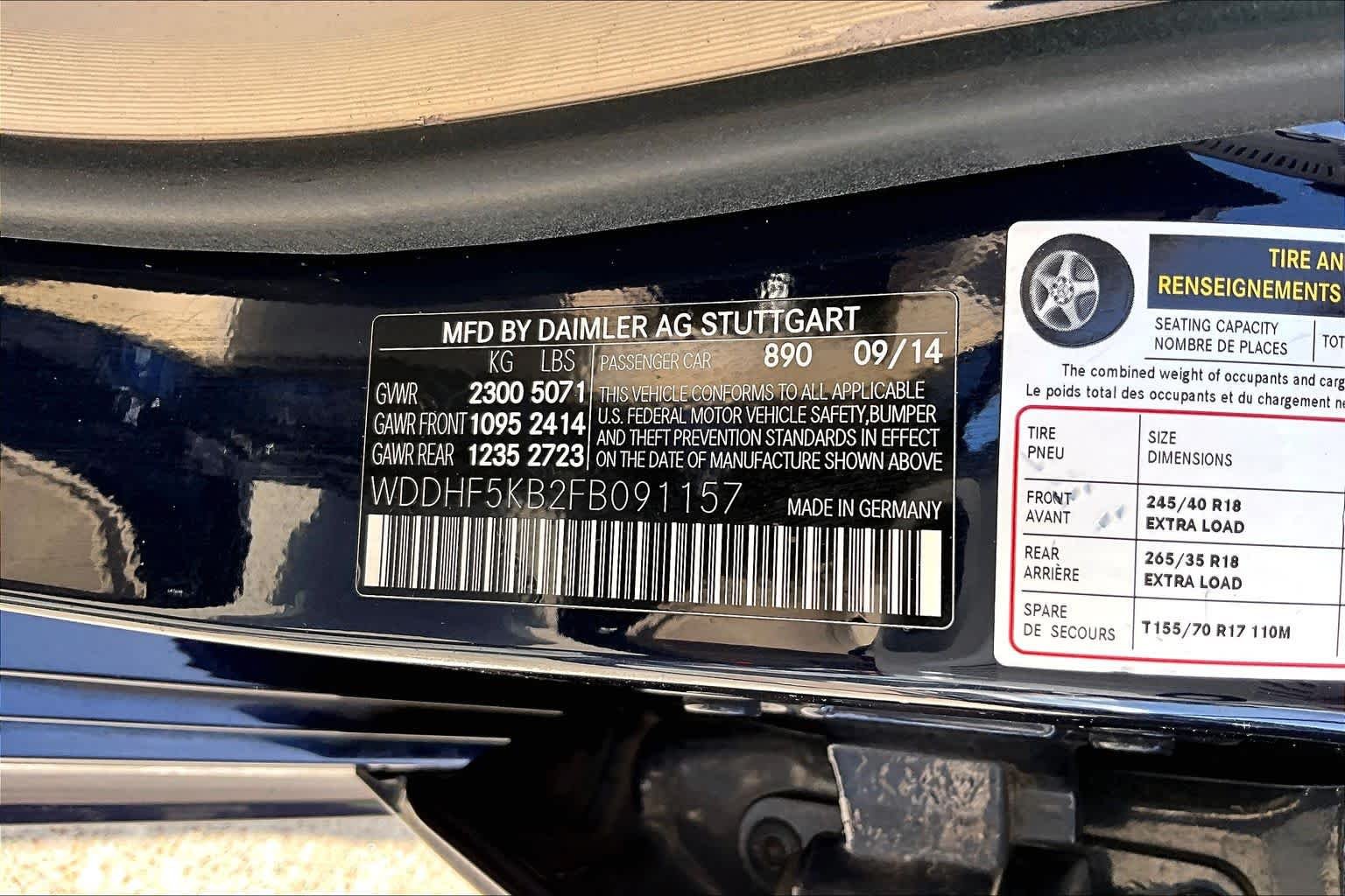 Used 2015 Lunar Blue Metallic Mercedes-Benz E 350 Sport image 32
