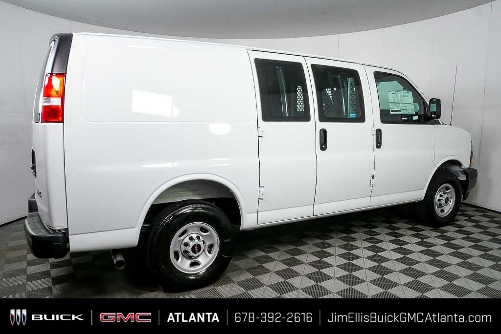 New 2025 Summit White GMC Work Van image 2