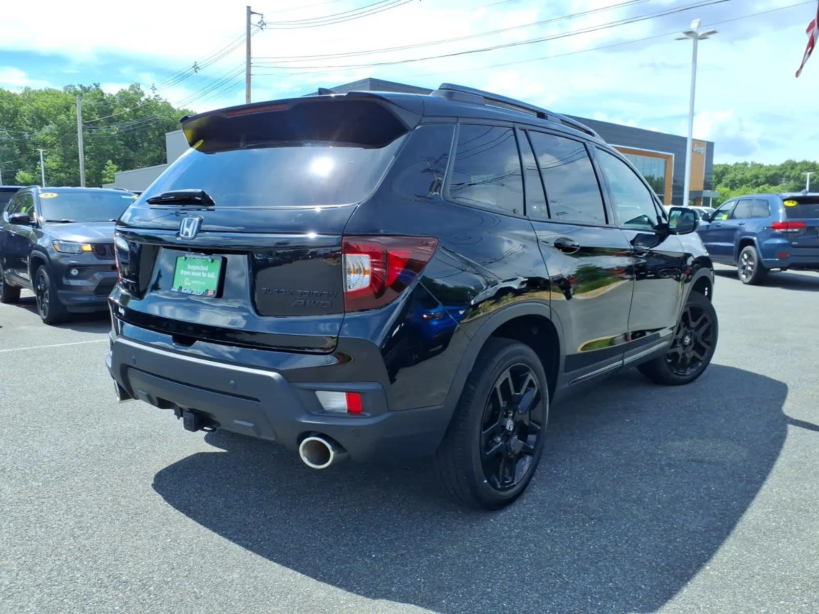 Used 2024 Crystal Black Pearl Honda Black Edition image 7