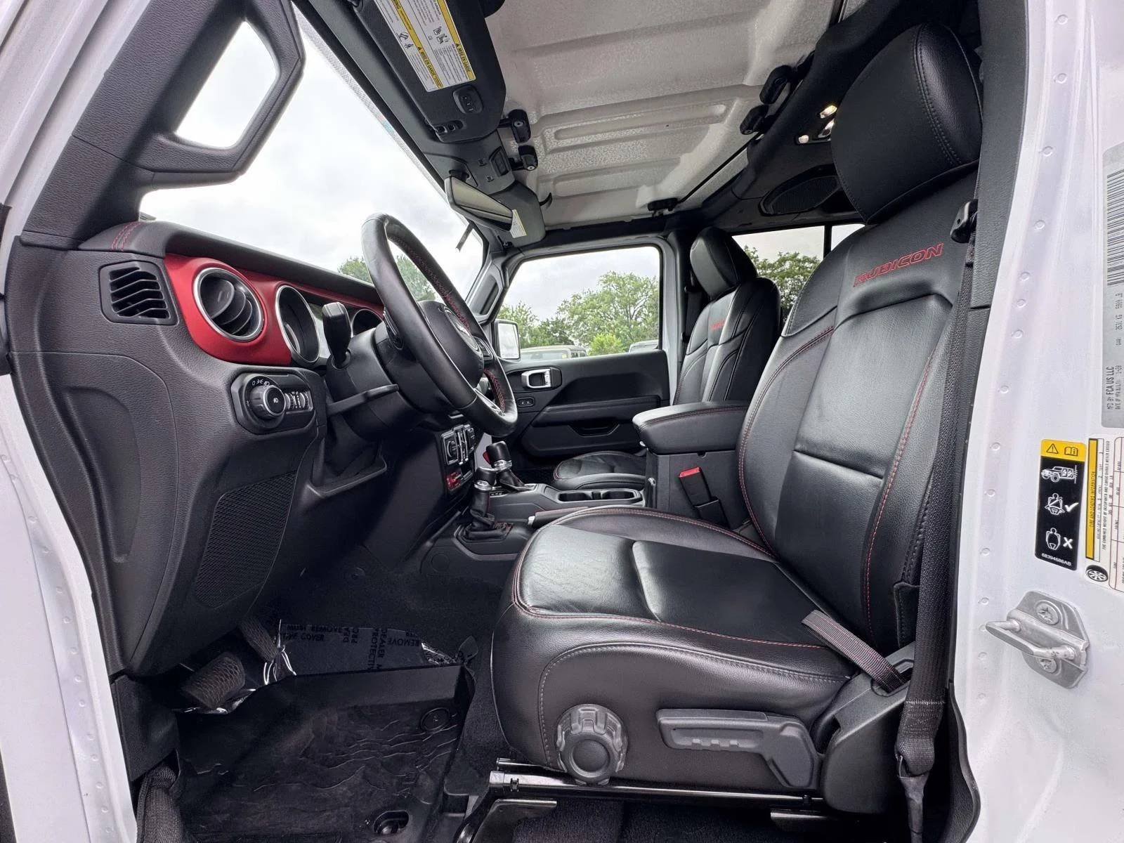 Used 2020 Bright White Clearcoat Jeep Rubicon image 23