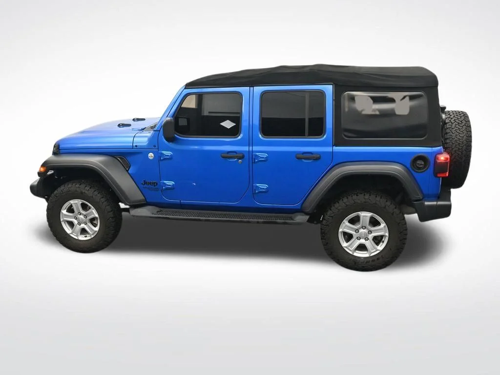 Used 2021 Blue Jeep Unlimited Sport S image 29