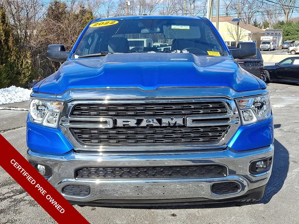 Used 2022 Hydro Blue Pearlcoat Ram Big Horn image 3