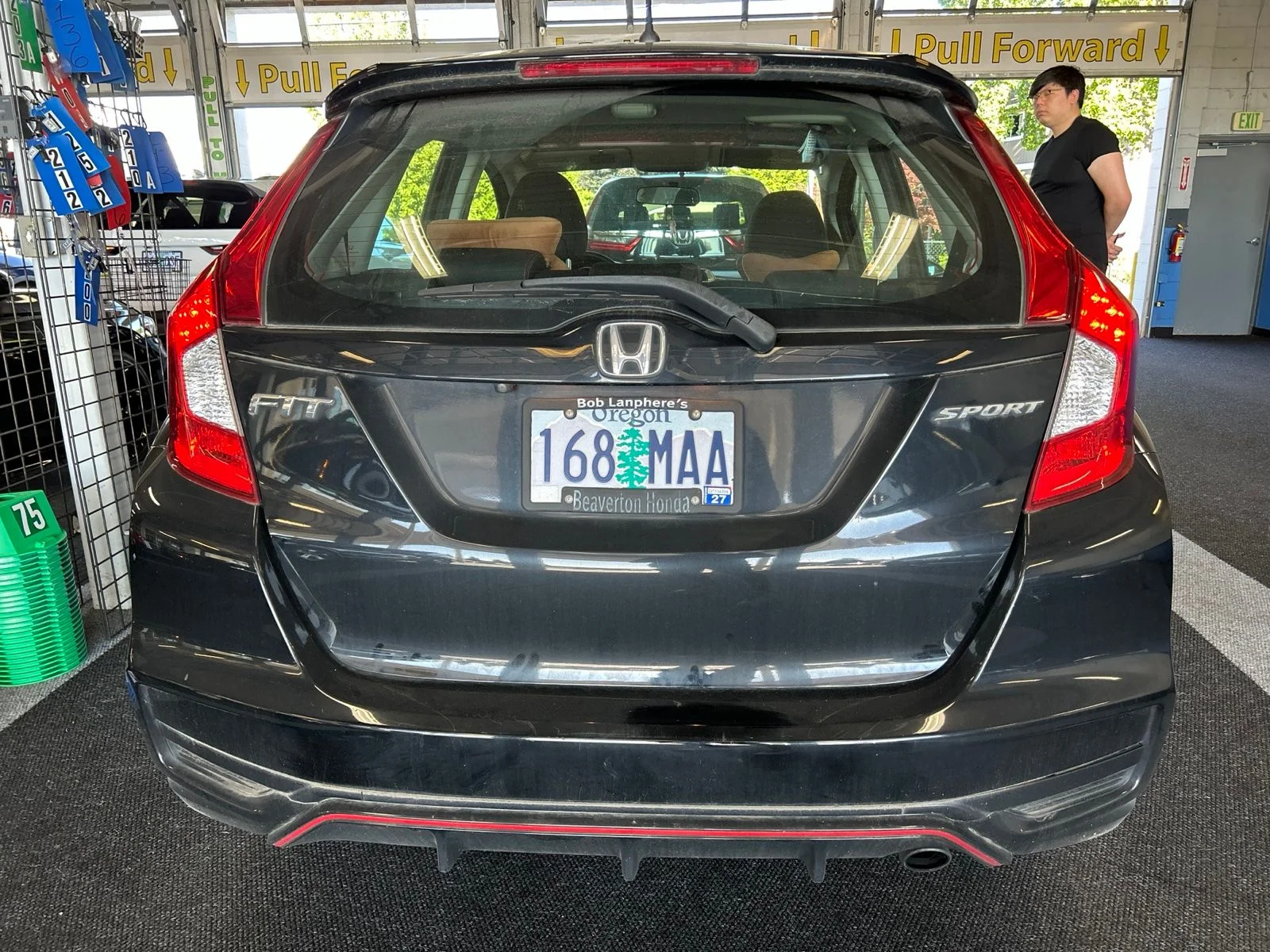 Used 2019 Crystal Black Pearl Honda Sport image 5