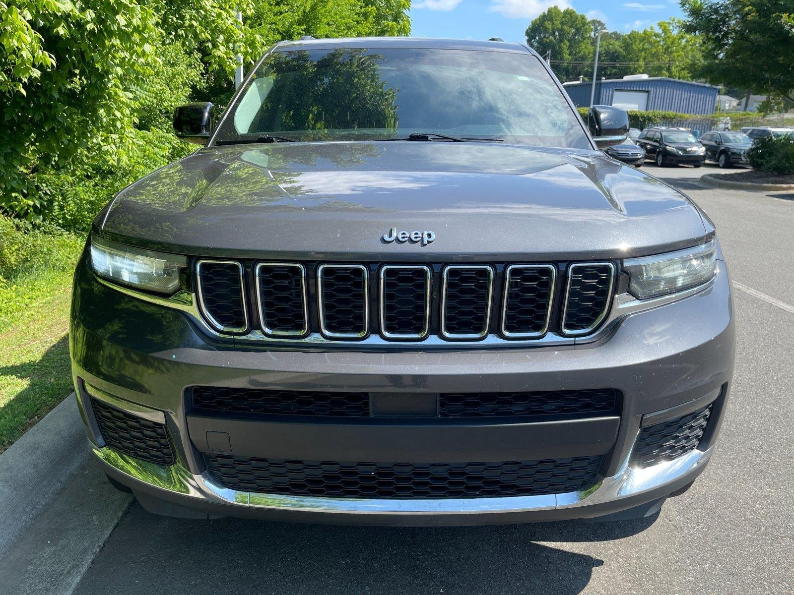 Used 2021 Baltic Gray Metallic Clearcoat Jeep Limited image 8