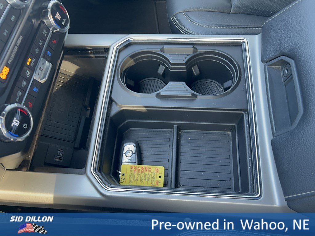 Used 2022 Carbonized Gray Metallic Ford LARIAT image 18