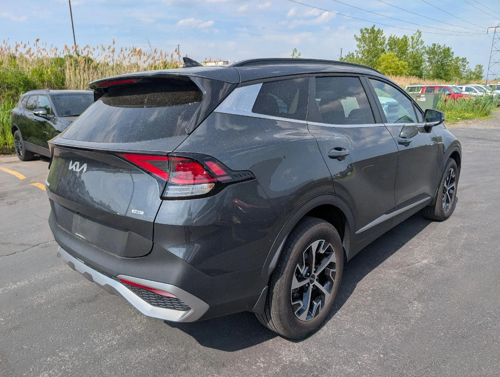 Used 2025 Gravity Gray Kia EX image 7