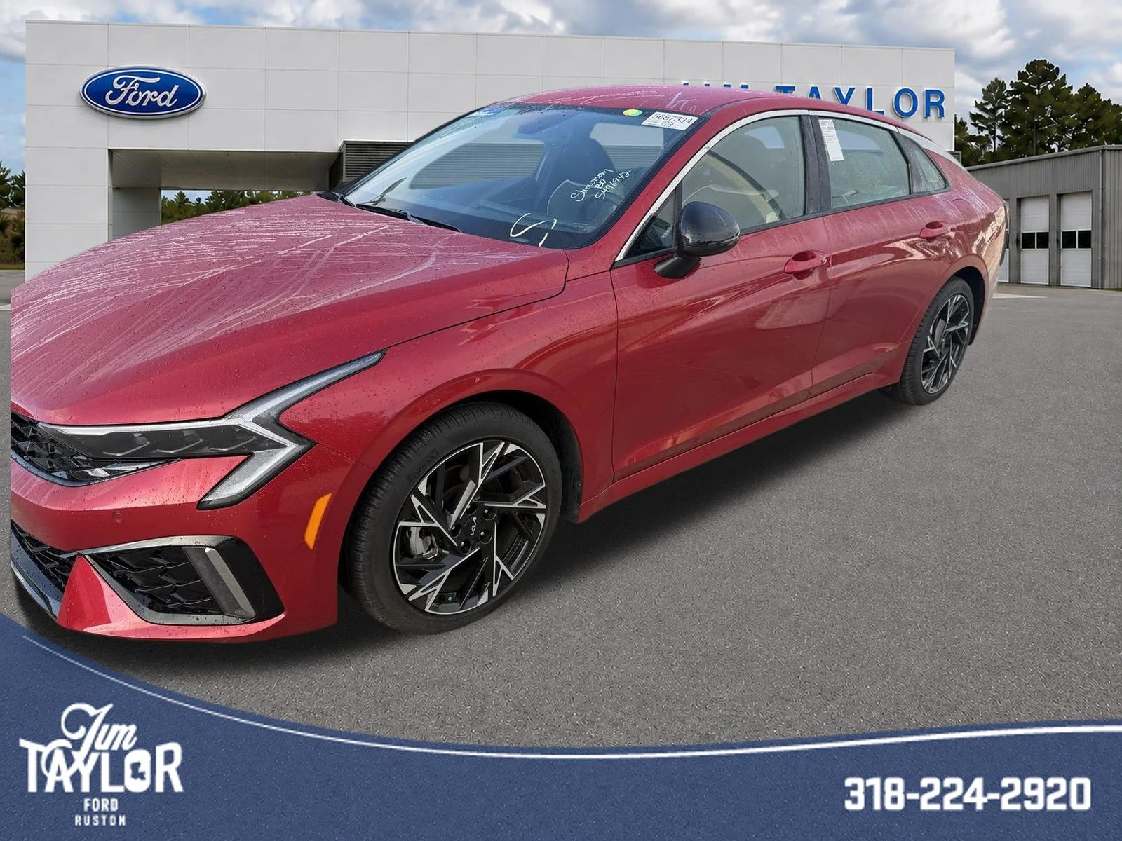 Used 2025 Runway Red Kia GT-Line image 1