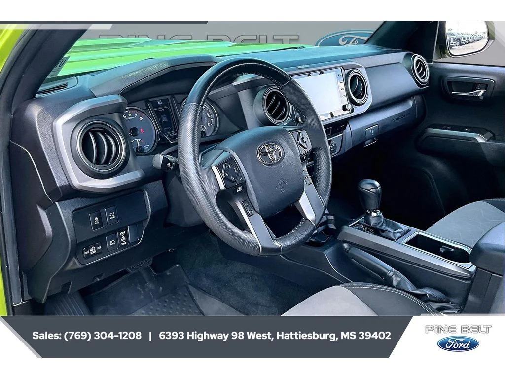 Used 2023 Electric Lime Metallic Toyota TRD Sport image 13