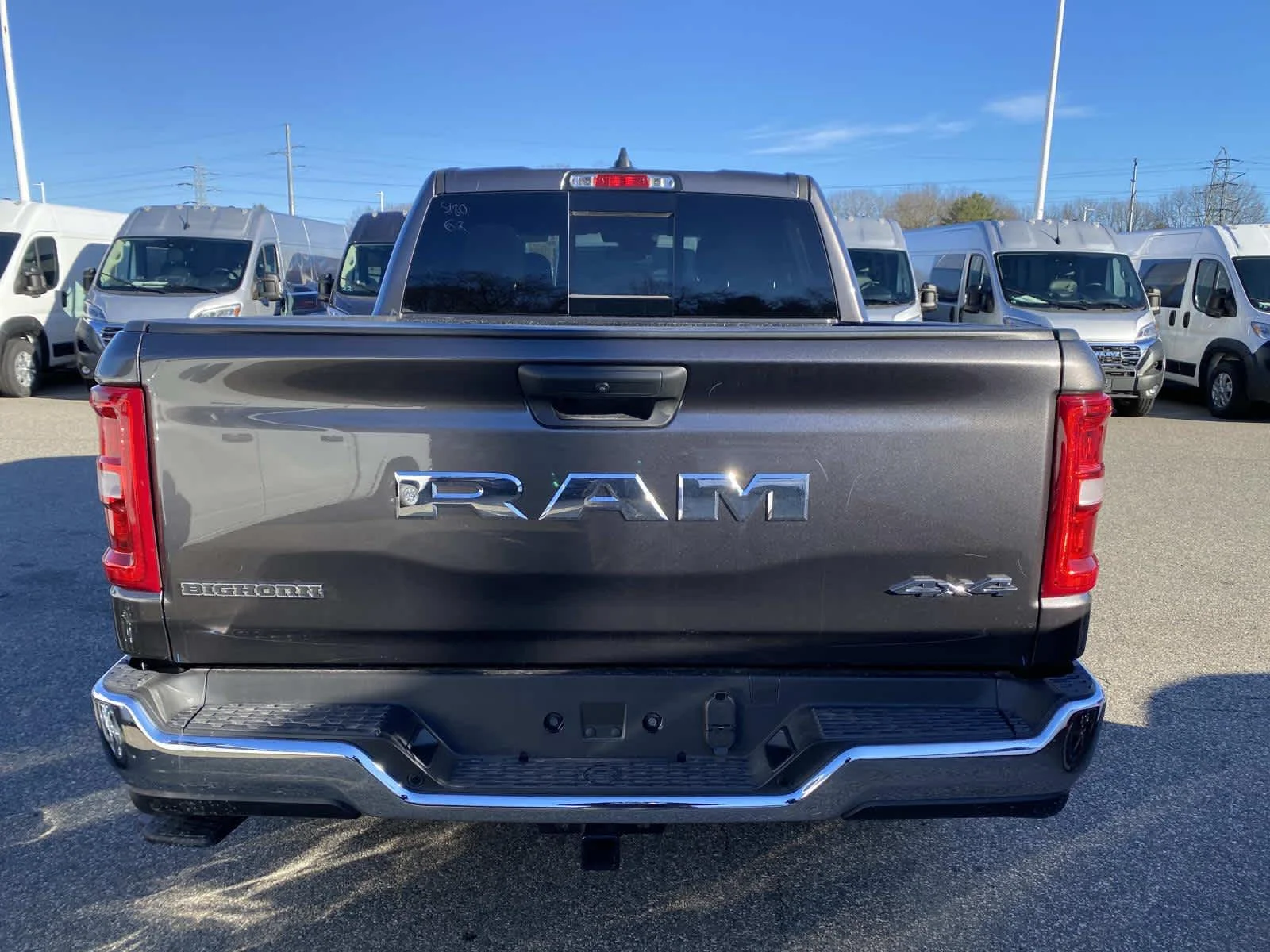 New 2025 Granite Crystal Metallic Clearcoat Ram Big Horn image 4