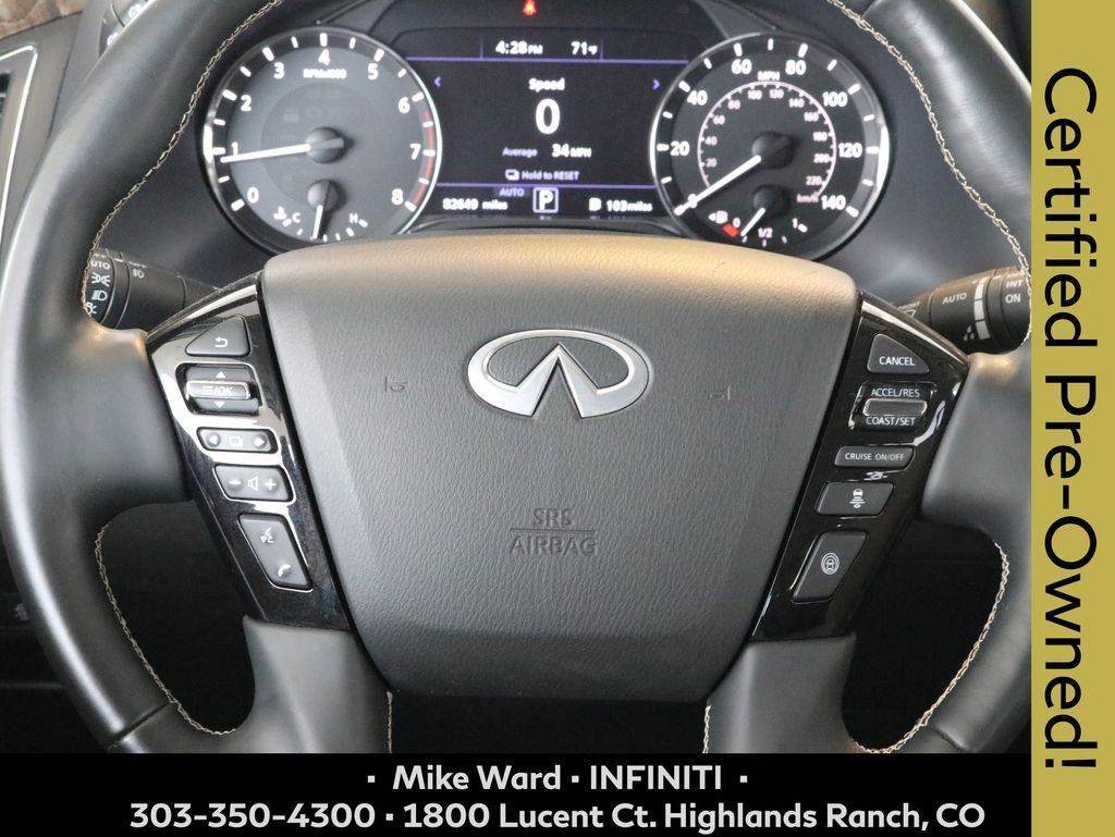 Certified Used 2021 Red INFINITI Premium Select image 9