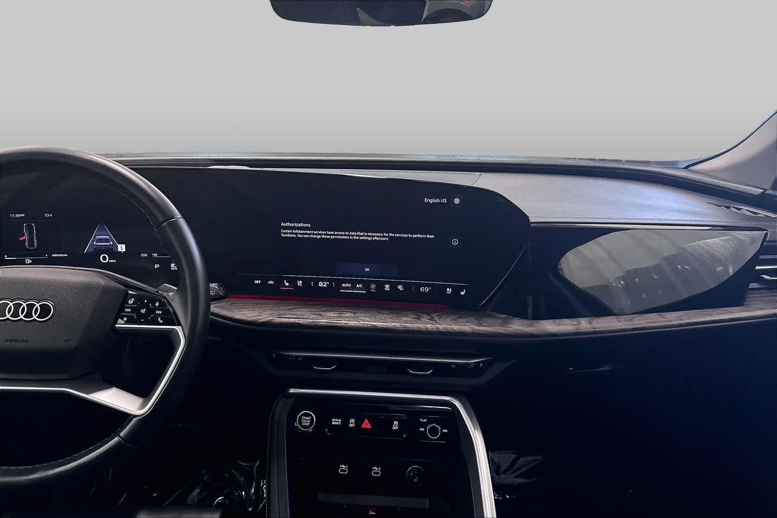 Used 2025 Glacier White Metallic Audi Premium Plus image 7