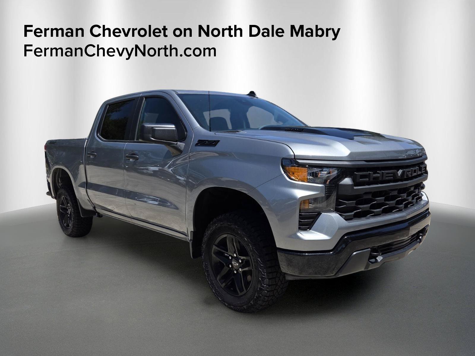 New 2026 Sterling Gray Metallic Chevrolet Custom Trail Boss image 1