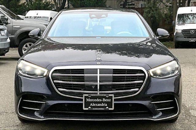 Certified Used 2023 Blue Mercedes-Benz S 580 image 2