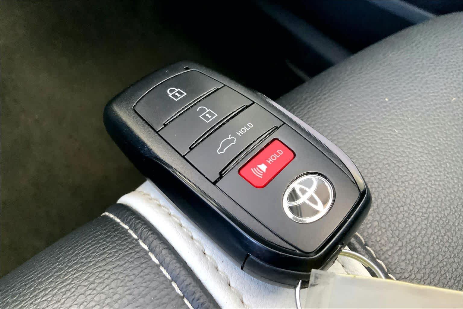 Used 2025 Midnight Black Metallic Toyota SE image 15