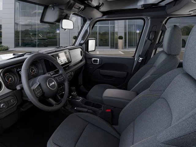 New 2026 Bright White Clear-Coat Exterior Paint Jeep Sport S image 23
