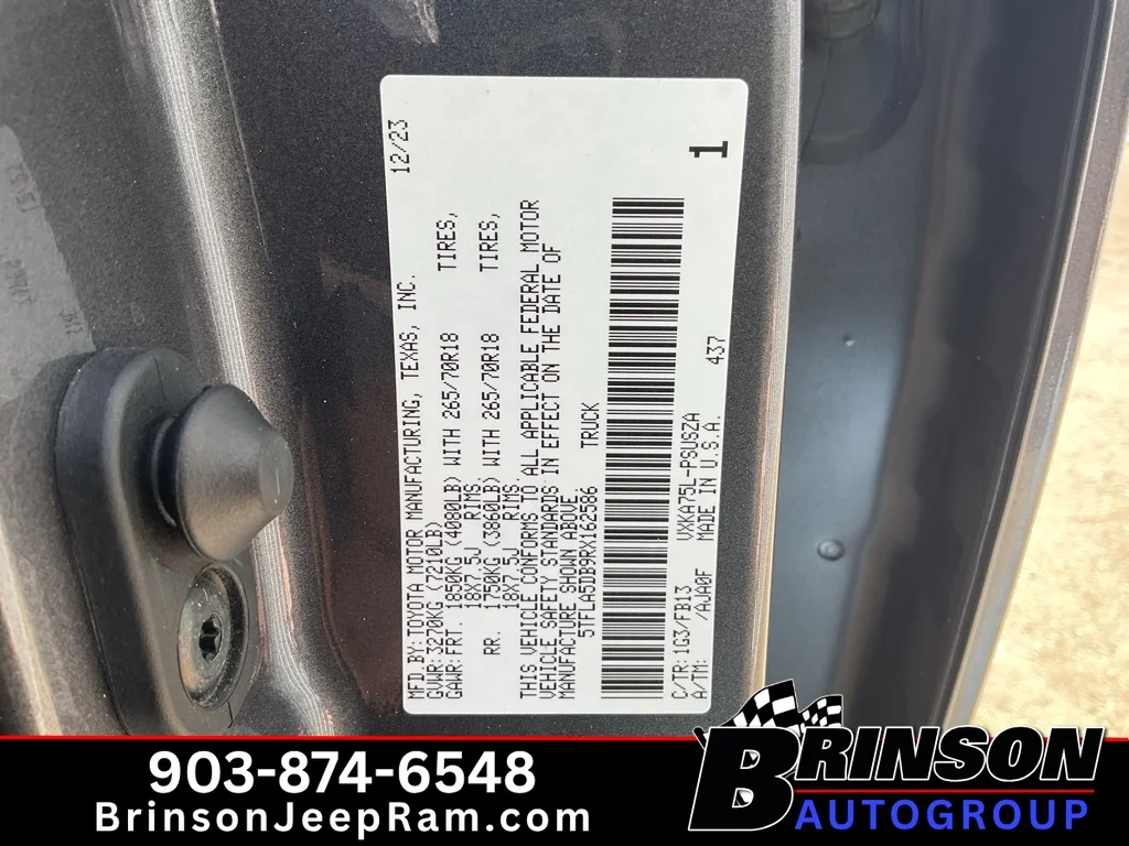 Used 2024 Magnetic Gray Metallic Toyota SR5 image 31