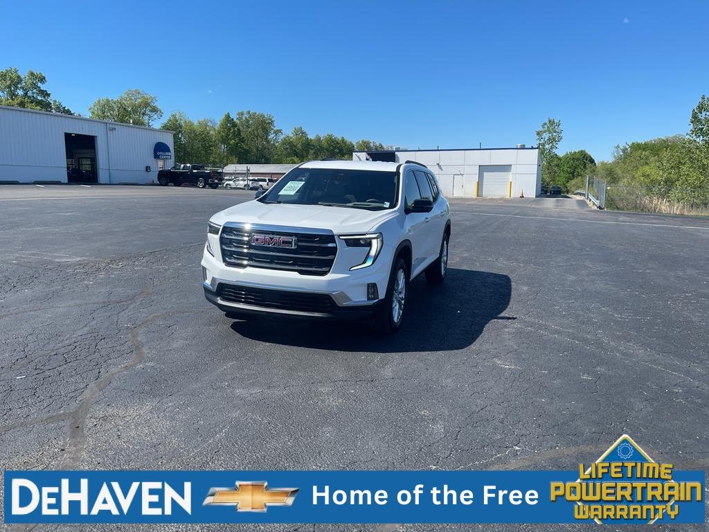 Summit White 2026 GMC Acadia Elevation FWD SUV / Crossover Front-Wheel Drive