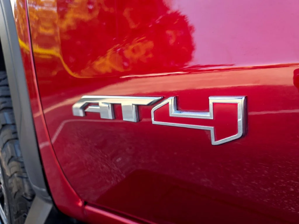 Used 2025 Volcanic Red Tintcoat GMC AT4 image 36