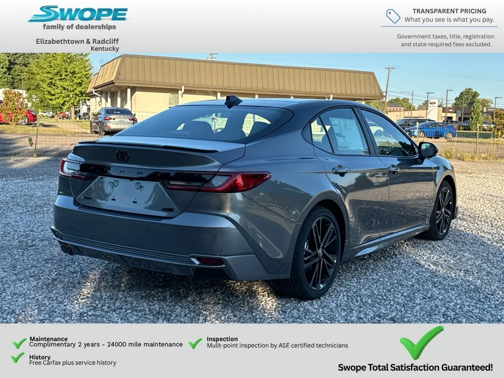 New 2026 Heavy Metal w/Midnight Black Metallic Roof Toyota XSE image 3