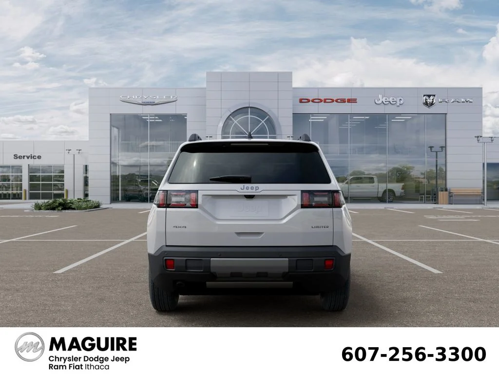 New 2026 Bright White Clear-Coat Exterior Paint Jeep Limited image 7