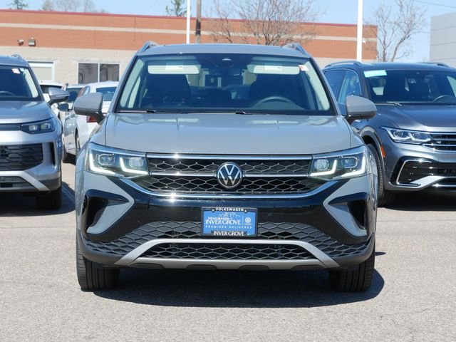 Certified 2023 Volkswagen Taos SEL with VIN 3VV2X7B27PM320419 for sale in Inver Grove Heights, Minnesota
