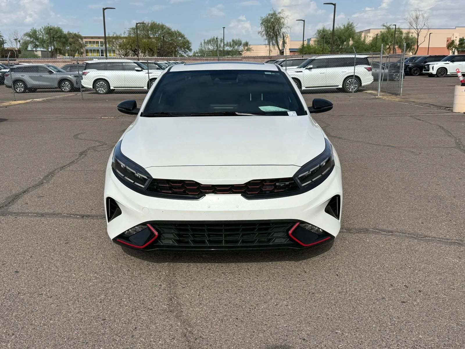 Used 2024 Snow White Pearl Kia GT image 1