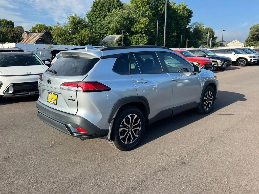 Used 2024 Silver Toyota Hybrid SE image 4