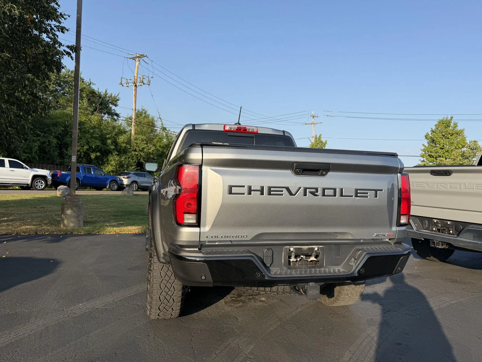 Used 2024 Sterling Gray Metallic Chevrolet ZR2 image 12