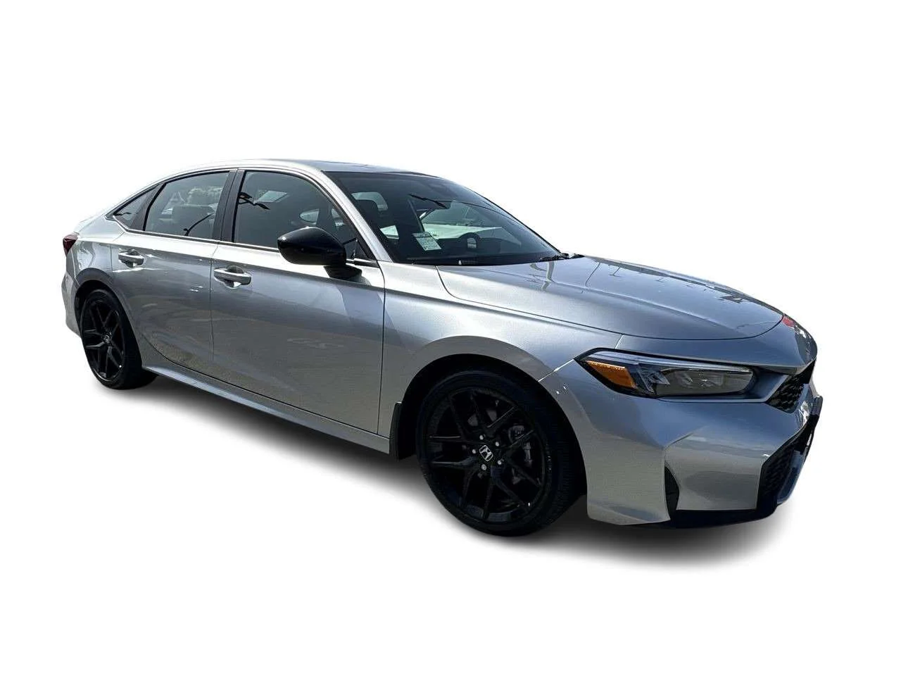 Used 2026 Solar Reflection Silver Metall Honda Sport eCVT Sedan Certified Pre-Owned   No Accident image 17