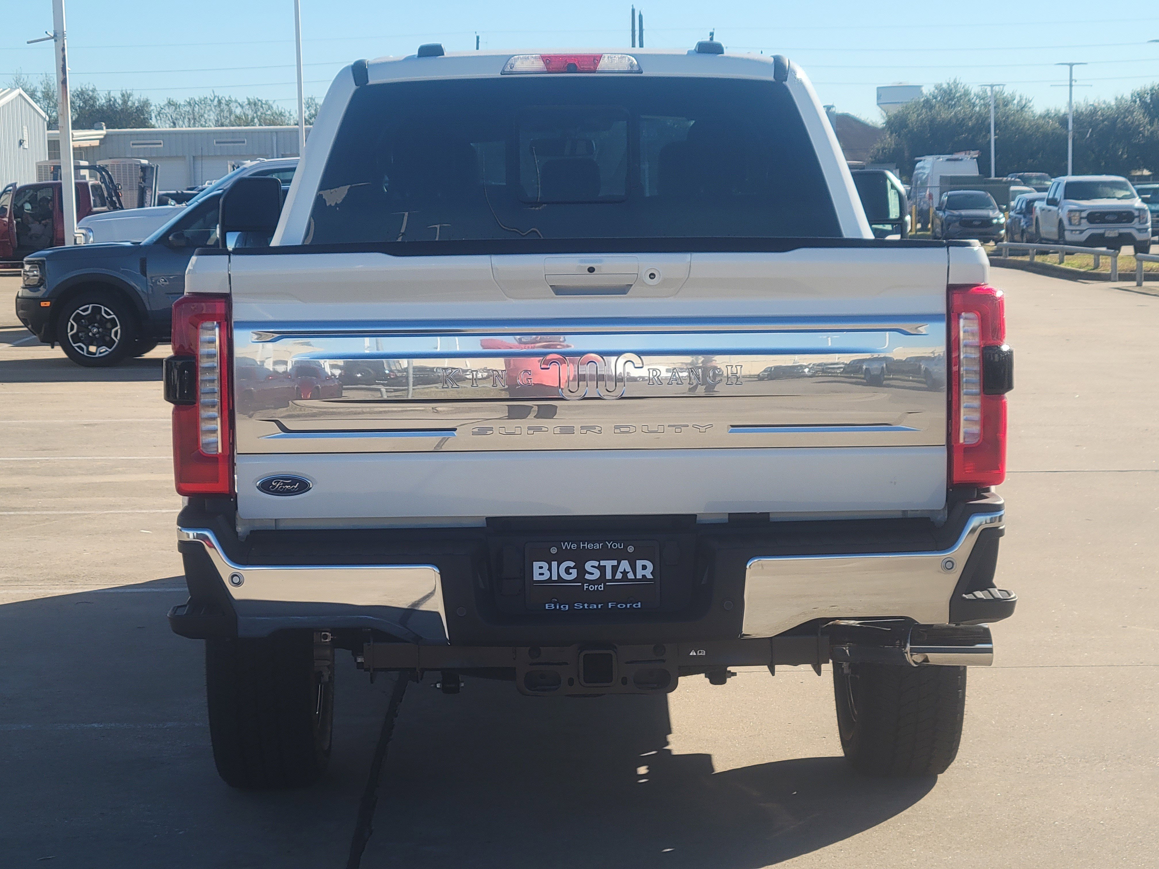 New 2026 Star White Metallic Tri-Coat Ford King Ranch image 5