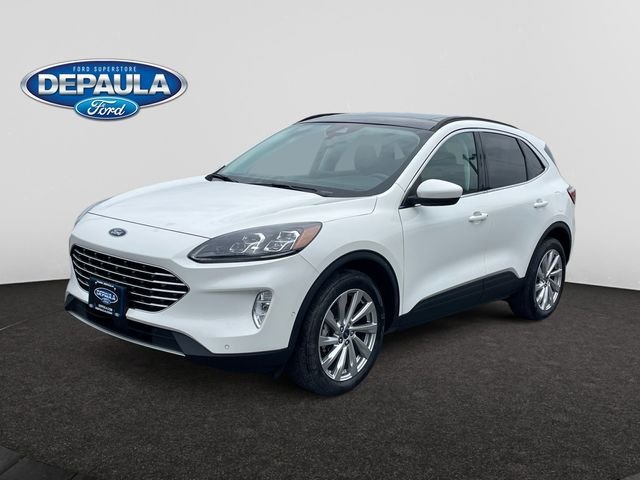 Used 2022 White Ford Titanium image 1
